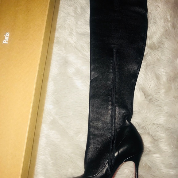 Christian Louboutin 39 Black Boots (Size 7.5-8) - Picture 5 of 8